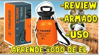 FUMIGADOR TRUPER 5 LITRO || REVIEW || ARMADO || USO || ¿REALMENTE VALE LA PENA TAN PEQUEÑO?