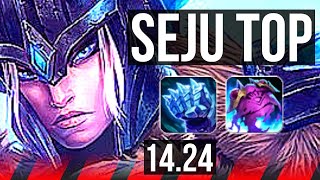 SEJUANI vs AMBESSA (TOP) | 1000+ games, Rank 15 Seju | NA Grandmaster | 14.24