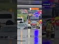 hailstorm floods polish city