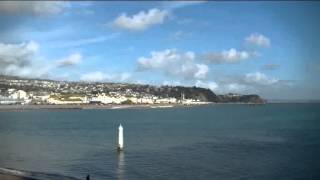 Time Lapse Panning Devon Seascape