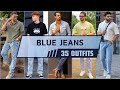 35 Ways To Style Blue Jeans In Summer 2024 | Men's Fashion