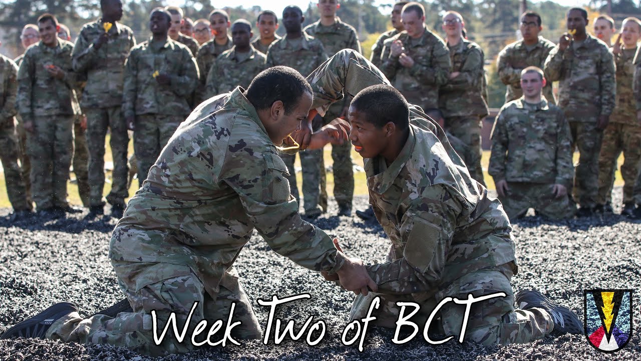 3rd Battalion, 39th Infantry Regiment - Week Two Of Army BCT - YouTube