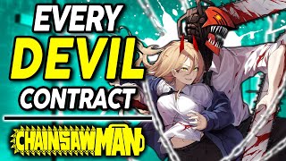 EVERY Devil Contract In Chainsaw Man Part 1-Chainsaw Man Explained!