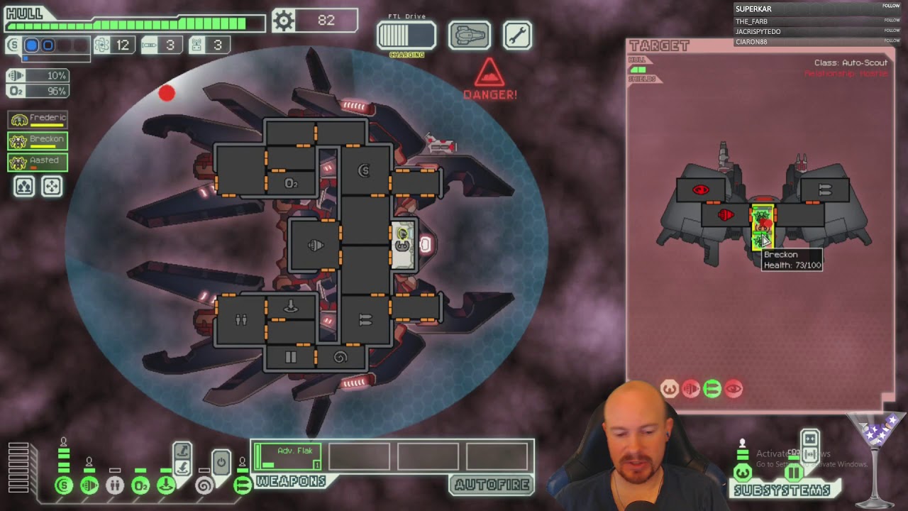 FTL No Pause, Hard Mode, Lanius B Too Stronk! - YouTube