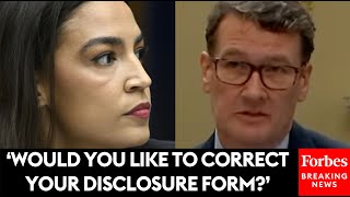 AOC Grills Witness On His Connection To Energy Lobbyist Firm