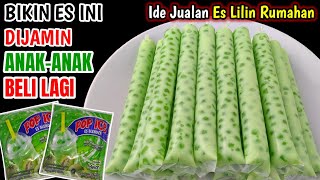 ANAK2 BALIK LAGI SETELAH COBA INI! Es Lilin Pop Ice Susu Mutiara Ide Jualan Es Kekinian Murah