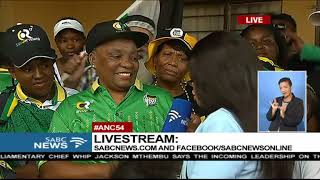 Chriselda Lewis speaks to Ramaphosa's sister as we wait for results