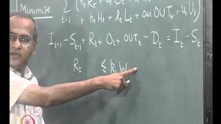 Mod-03 Lec-05 Aggregate Planning, Tabular method, Linear Programming