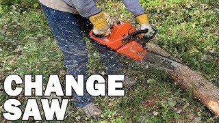 VLOG 47 - Change Saw