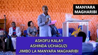 ASKOFU REV NUHU KALAY ASHINDA TENA JIMBO LA MANYARA MAGHARIBI