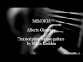 milonga a.ginastera transcription for two guitars by nikita koshkin