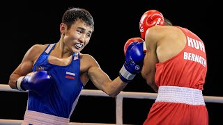 Bair Batlaev (RUS) vs. Attila Bernáth (HUN) EUBC Cup 2023 SF's (51kg)