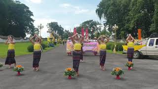 การแสดงชุด น่านฟ้านันทบุรี โรงเรียนน่านปัญญานุกูล จังหวัดน่าน