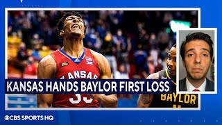 March Madness Impact: Kansas stuns Baylor to boost NCAA Tournament resume | CBS Sports HQ