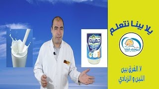 ما هو الفرق بين اللبن و الزبادي مع د يوسف قضا | The Difference Between Milk \u0026 Yoghurt