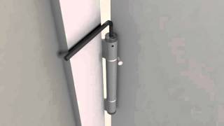 Justor - ST150 spring hinge installation