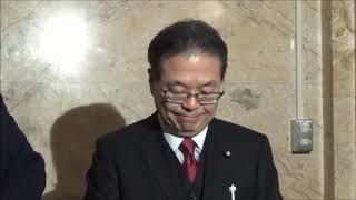 20190205世耕大臣閣議後記者会見