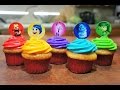 CUPCAKES DE INTENSAMENTE (INSIDE OUT) - BAKING DAY CUPCAKES DE INTENSAMENTE (INSIDE OUT) - BAKING DAY