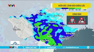 Dự báo thời tiết 6h15 - 19/03/2024 | Không khí lạnh về, Miền Bắc cảnh báo giông lốc | VTVWDB