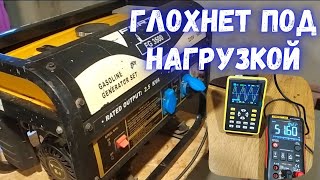 Как настроить центробежный регулятор оборотов в бензогенераторе FORTE FG3500