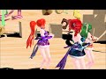 【mmd】オフェリー【重音テト　櫻花アリス　波音リツ】