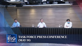 Goodbye circuit breaker, hello Safe Re-opening | Task force press conference (May 19)