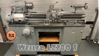 Weiler LZ280 S Variomatic Stuffenlös Lathe Drehmaschine Svarv Tornio