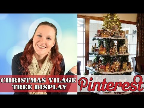 DIY Christmas! - Village Tree - Pinterest DIY Christmas! - Village Tree - Pinterest