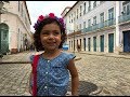 Clara passeia pelo Centro Histórico de São Luís-MA