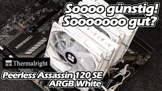 ABSOLUTE Empfehlung für wenig Geld! - Thermalright Peerless Assassin 120 SE ARGB White Kühler Test