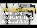 How to Unpair Event Lighting Wireless Transmitter and Receiver - Tutorial