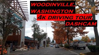 Woodinville, Washington | 4k Driving Tour | Dashcam