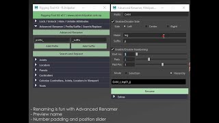 Maya Python Tool Development Reel