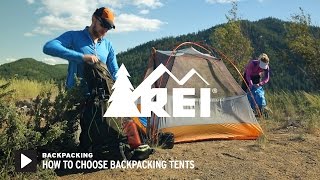 How to Choose Backpacking Tents || REI