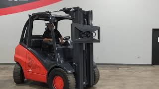 2012 Linde H45T 9000lb Pneumatic LPG Forklift STK 7175