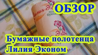 Бумажные полотенца Лилия Эконом