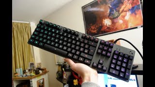 Logitech G513 review - RGB mechanical gaming keyboard - By TotallydubbedHD