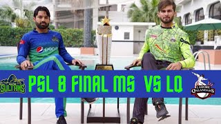 HBLPSL 8 Final | Lahore Qalandars vs Multan Sultans | Stats & Summary | Shaheen Shan