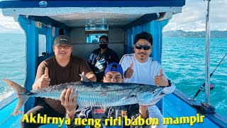 KAPAL MIRING KIRII , TEKNIK TROLLING DI SAMBAR TENGGIRI | EDISI MANCING LAUT LAMPUNG