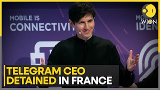 Telegram CEO Pavel Durov arrested in France | Latest English News | WION