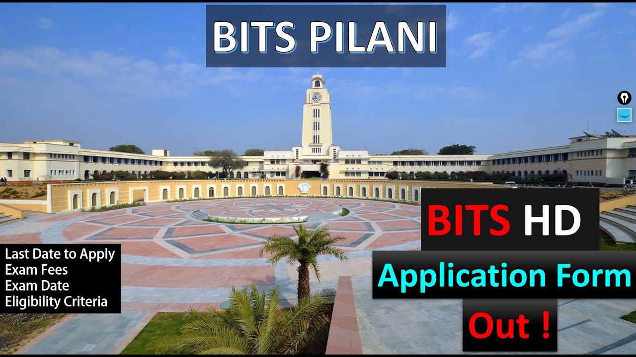 BITS Pilani Admission 2024 I BITS HD 2024 I Stipend I Eligibility I M ...