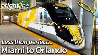 A Less Than Perfect Premium Ride - Miami to Orlando With Brightline!