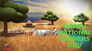 Happy Farmers Day 2020 || Happy National Farmers Day || Happy Kissan Divas || Farmers Day Status ||