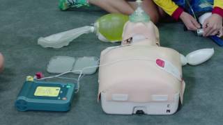 Resuscitation incorporating Oxygen and Defibrillation