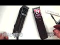 💈 comparison u0026 review of the oster classic 76 corded u0026 cordless version. burgundy u0026 black 🥊