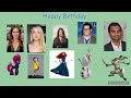 happy birthday emily blunt dakota fanning kelly macdonald josh gad and aziz ansari