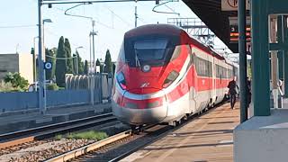 Partenza Frecciarossa 1000 9758 da Latisana-Lignano-Bibione