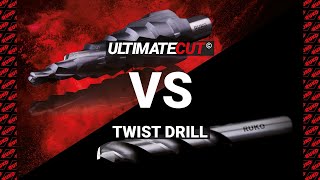 RUKO ULTIMATECUT Step Drill vs. Twist Drill