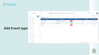 How to Add Event Types in Faxtor School Management Software 💻
