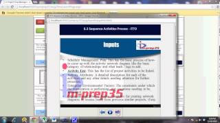 pm-prep35.com - Sequence Activities Process
